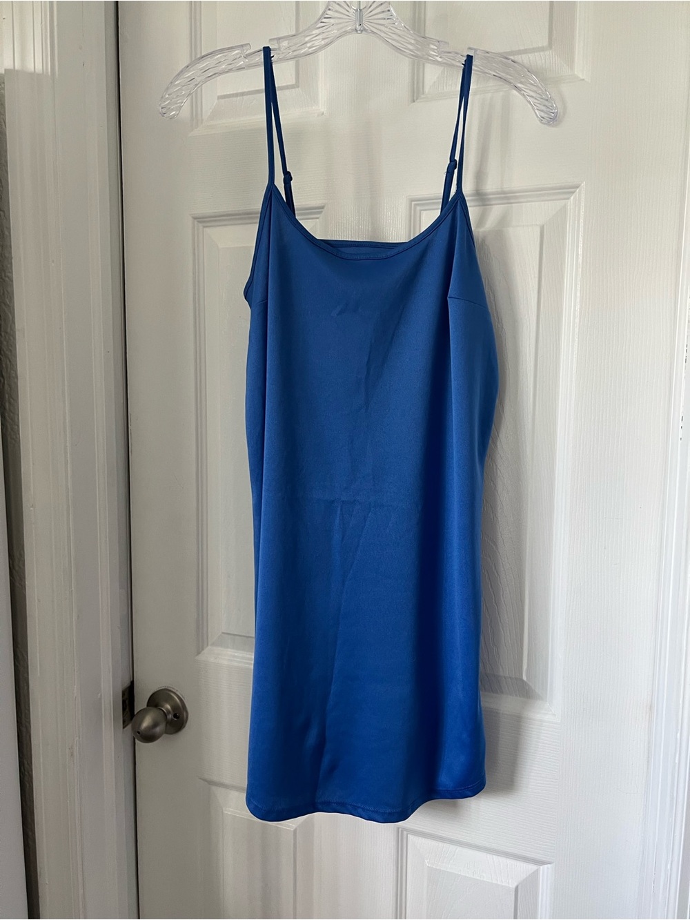 LC Lauren Conrad Royal Blue nightgown Adjustable Straps